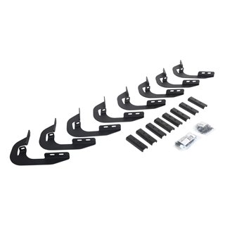 Go Rhino | V-Series V3 Aluminum and RB Slim Side Steps - MOUNTING BRACKETS ONLY - Colorado / Canyon 2.5L / 3.6L 2015