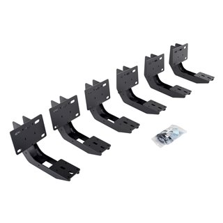 Go Rhino | V-Series V3 Aluminum and RB Slim Side Steps - MOUNTING BRACKETS ONLY - Ram 1500 3.0L / 3.6L / 5.7L 2019