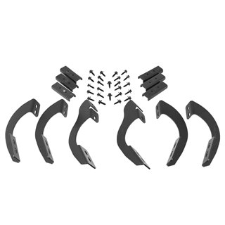 Go Rhino | RB10/RB20 Running Boards - MOUNTING BRACKETS ONLY - 4Runner 4.0L 2014-2023