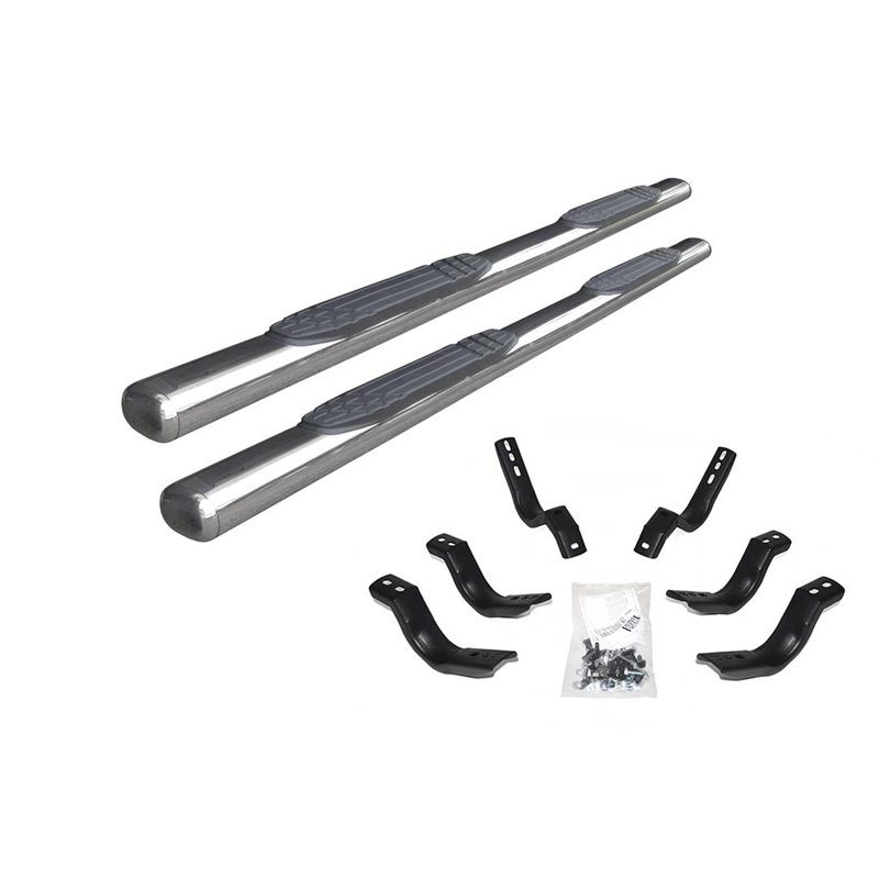 Go Rhino | 4" 1000 Series Side Steps w/ Mounting Brackets - Tundra 3.5T 2022