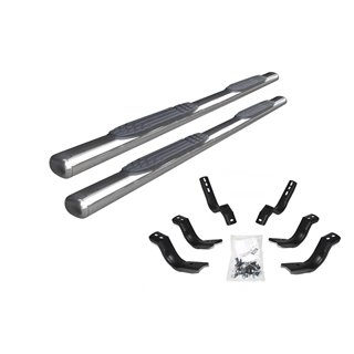 Go Rhino | 4" 1000 Series Side Steps w/ Mounting Brackets - Tundra 3.5T 2022