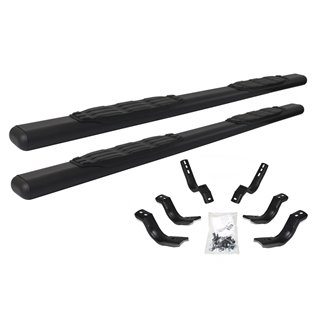 Go Rhino | 5" 1000 Series Side Steps w/ Mounting Brackets Kit - Chevrolet / GMC 2007-2015