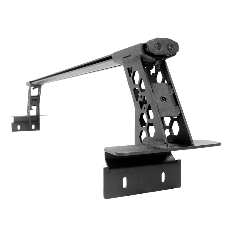 Go Rhino | XRS Cross Bars - Truck Bed Rail Kit for Mid-Sized Trucks w/o Tonneau Covers - Chevrolet / Ford / GMC / Jeep / Nissan 