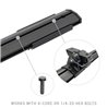 Go Rhino | XRS Cross Bars - Truck Bed Rail Kit for Mid-Sized Trucks w/o Tonneau Covers - Chevrolet / Ford / GMC / Jeep / Nissan 