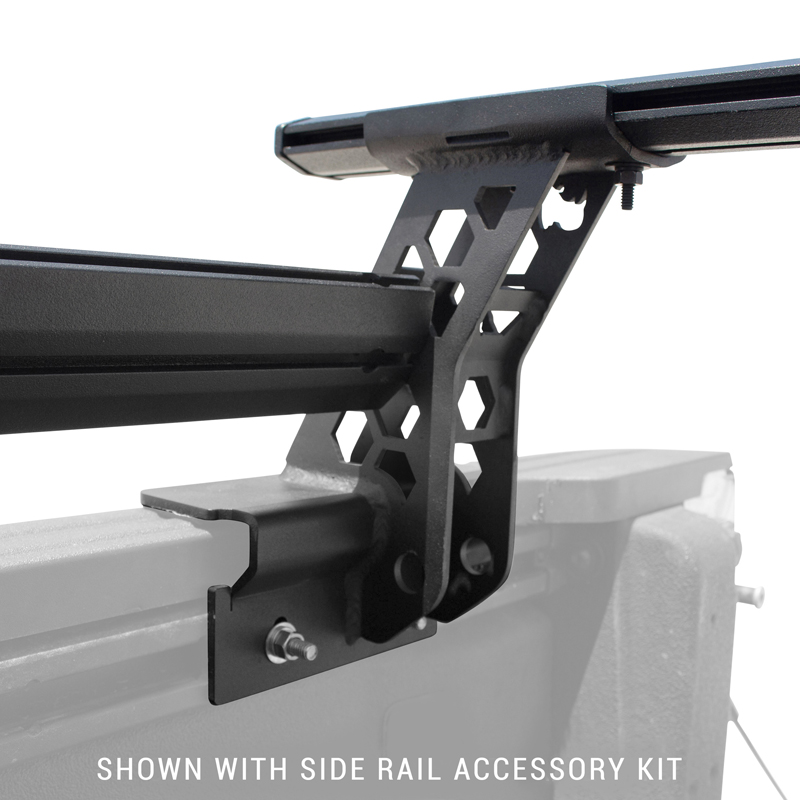 Go Rhino | XRS Cross Bars - Truck Bed Rail Kit for Mid-Sized Trucks w/o Tonneau Covers - Chevrolet / Ford / GMC / Jeep / Nissan 