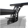 Go Rhino | XRS Cross Bars - Truck Bed Rail Kit for Mid-Sized Trucks w/o Tonneau Covers - Chevrolet / Ford / GMC / Jeep / Nissan 