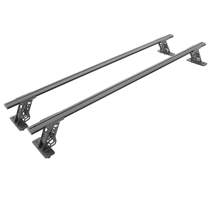 Go Rhino | XRS Cross Bars - Bed Rail Kit for Full/Mid Sized Trucks W/Tonneau Cover T-Tracks - Chevrolet / Dodge / Ford / GMC / J