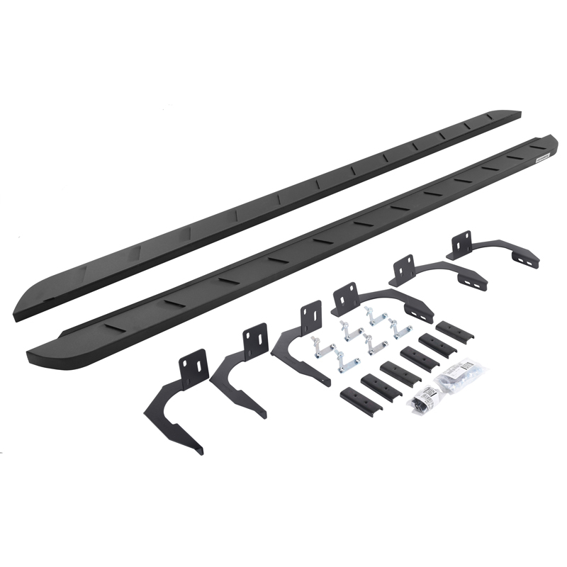 Go Rhino | RB10 Slim Line Running Boards w/ Mounting Brackets Kit - Ram 1500 / 2500 / 3500 2009-2011