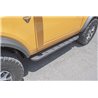 Go Rhino | RB10 Slim Line Running Boards w/ Mounting Brackets Kit - Bronco 2.3T / 2.7T 2021