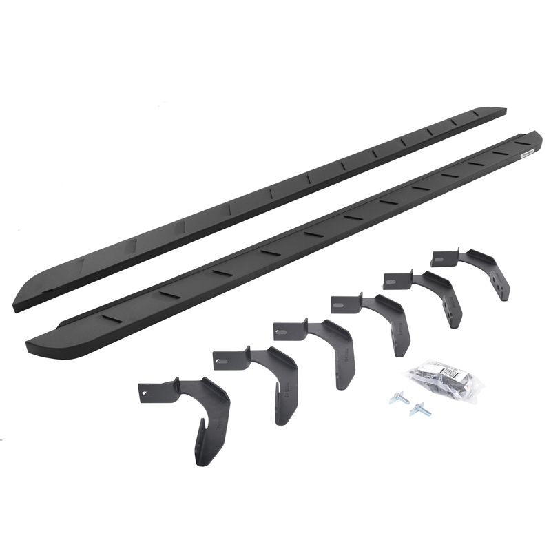 Go Rhino | RB10 Slim Line Running Boards w/ Mounting Brackets Kit - F-150 2004-2011