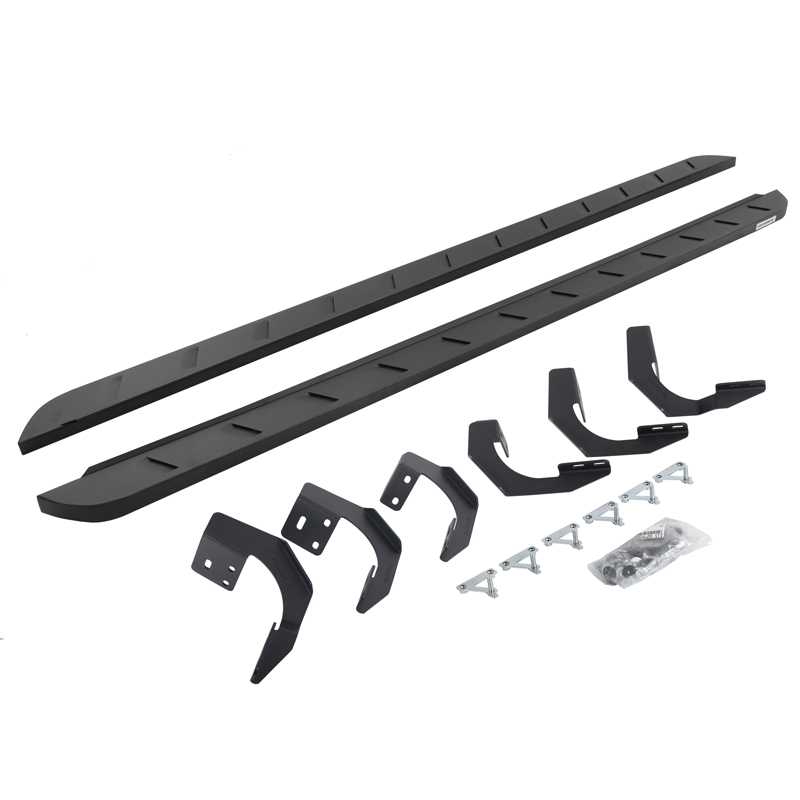 Go Rhino | RB10 Slim Line Running Boards w/ Mounting Brackets Kit - Ram 1500 / Classic 2015-2019