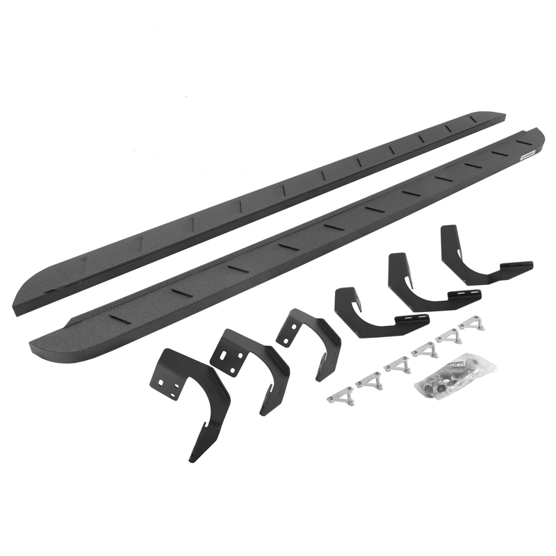 Go Rhino | RB10 Slim Line Running Boards w/ Mounting Brackets Kit - Ram 1500 / Classic 2015-2019