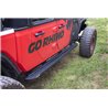 Go Rhino | RB10 Slim Line Running Boards w/ Mounting Brackets Kit - Gladiator 3.6L 2020