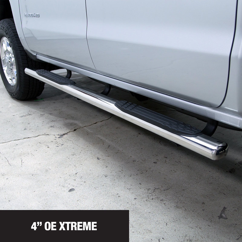 Go Rhino | 4" OE Xtreme Side Steps - BOARDS ONLY - Chevrolet / Dodge / Ford / GMC / Jeep / Nissan / Toyota 2001-2022