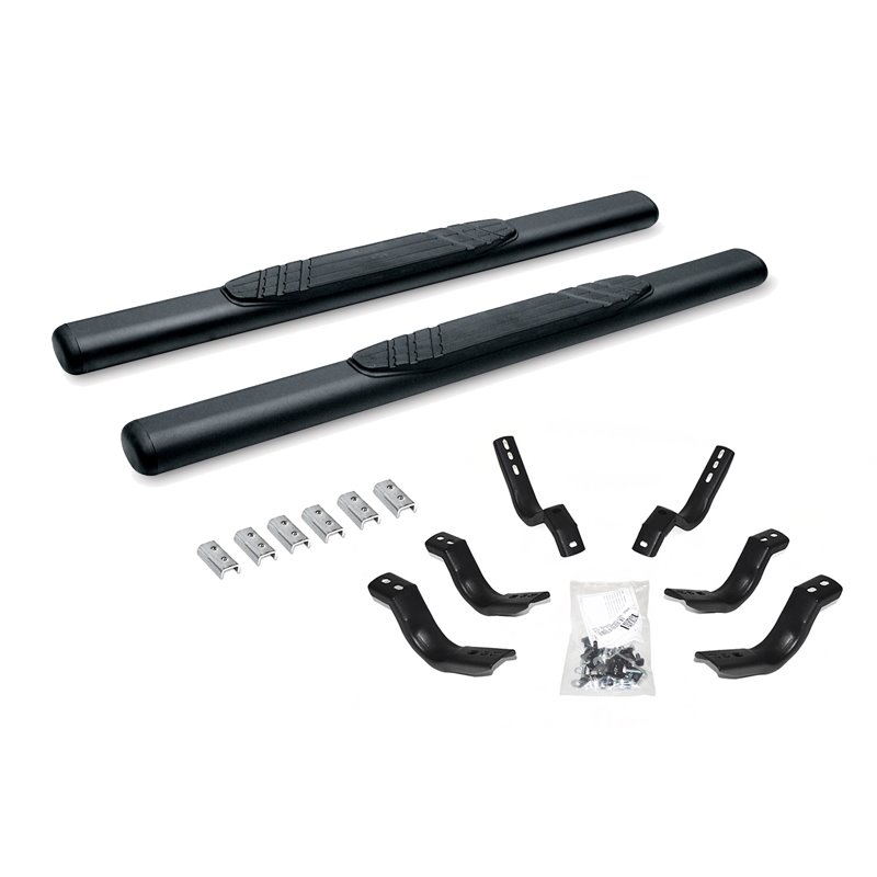Go Rhino | 4" OE Xtreme Side Steps w/ Mounting Brackets Kit - Ram 1500 / 2500 / 3500 2009-2011