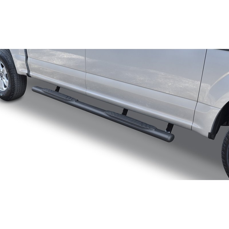 Go Rhino | 4" OE Xtreme Side Steps w/ Mounting Brackets Kit - F-150 / F-250 / F-350 2015-2017