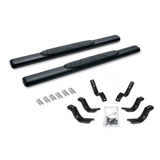 Go Rhino | 4" OE Xtreme Side Steps w/ Mounting Brackets Kit - Tundra 4.0L / 4.7L / 5.7L 2007