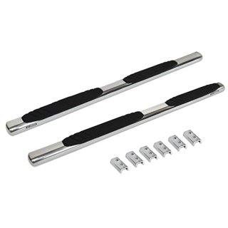 Go Rhino | 4" OE Xtreme Side Steps w/ Mounting Brackets Kit - SS - Tundra 4.0L / 4.7L / 5.7L 2007
