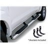 Go Rhino | 4" OE Xtreme Side Steps w/ Mounting Brackets Kit - Gladiator 3.6L 2020