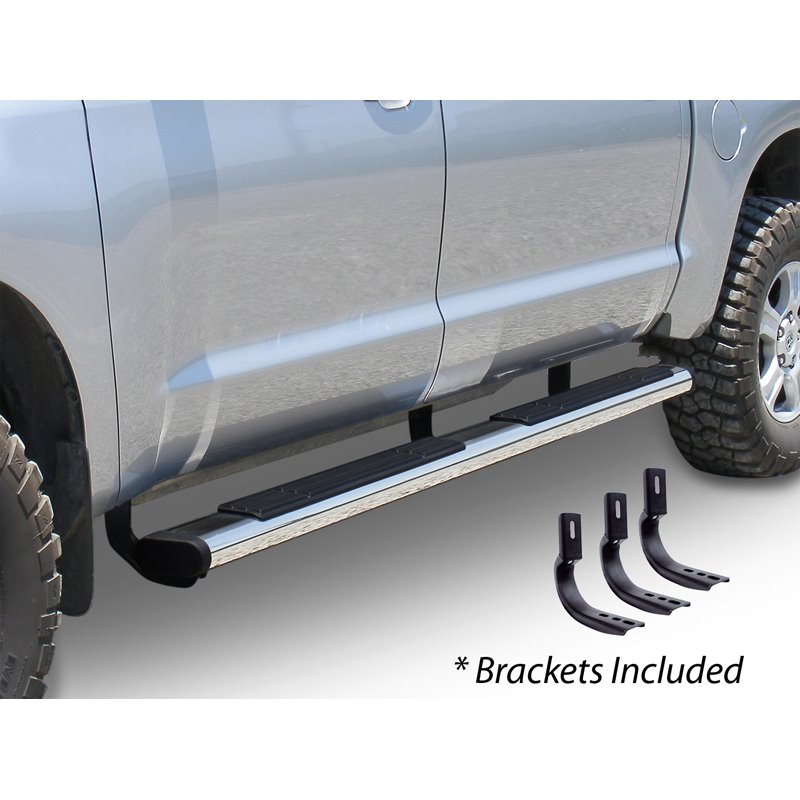 Go Rhino | 6" OE Xtreme Side Steps w/ Mounting Brackets Kit - Ram 1500 / 2500 / 3500 2009-2011