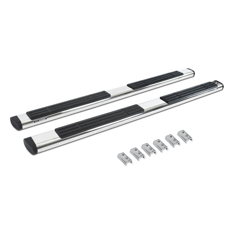 Go Rhino | 6" OE Xtreme Side Steps w/ Mounting Brackets Kit - Stainless - Tundra 3.5T 2022
