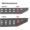 Go Rhino | RB20 Slim Line Running Boards - 73" long - BOARDS ONLY - Bronco / Wrangler (JL) 2018-2021