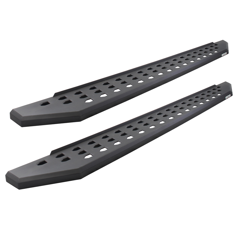 Go Rhino | RB20 Running Boards w/ Mounting Brackets, 2 Pairs Drop Steps Kit - Chevrolet / GMC 2019-2022