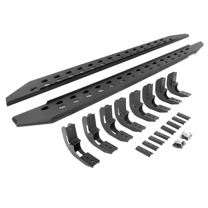 Go Rhino | RB20 Slim Line Running Boards w/ Mounting Brackets Kit - Chevrolet / GMC 2019-2022