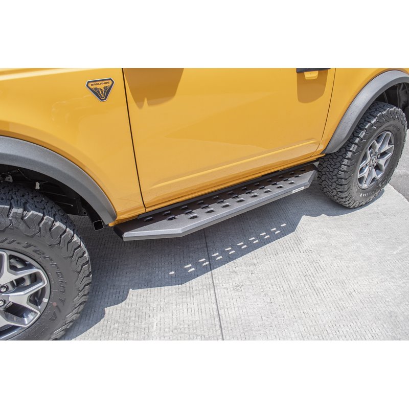 Go Rhino | RB20 Running Boards w/ Mounting Bracket Kit - Bronco 2.3T / 2.7T 2021