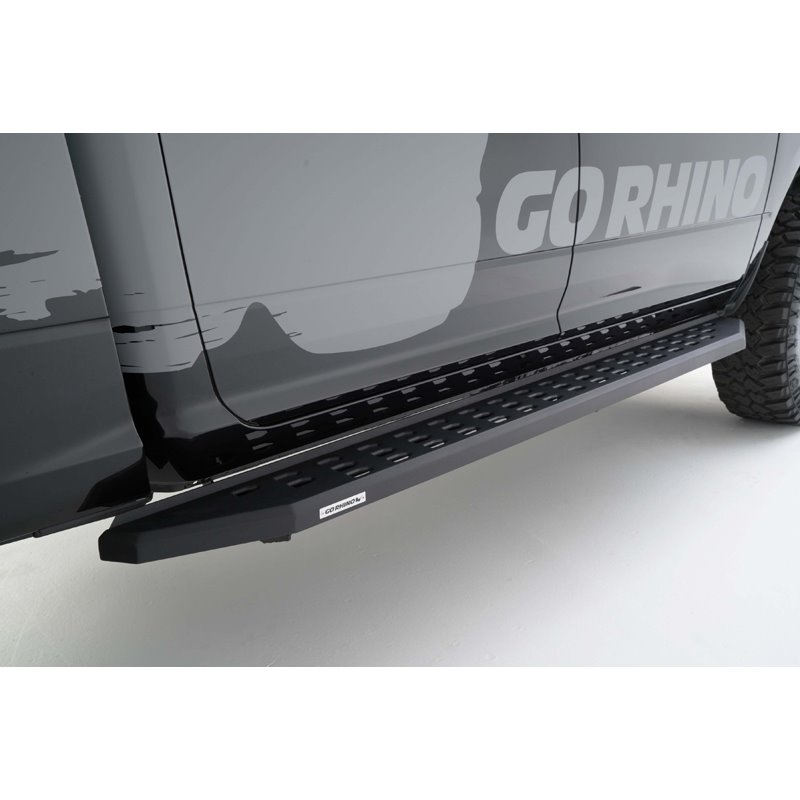 Go Rhino | RB20 Running Boards w/ Mounting Brackets Kit - Ram 1500 / Classic 2015-2019
