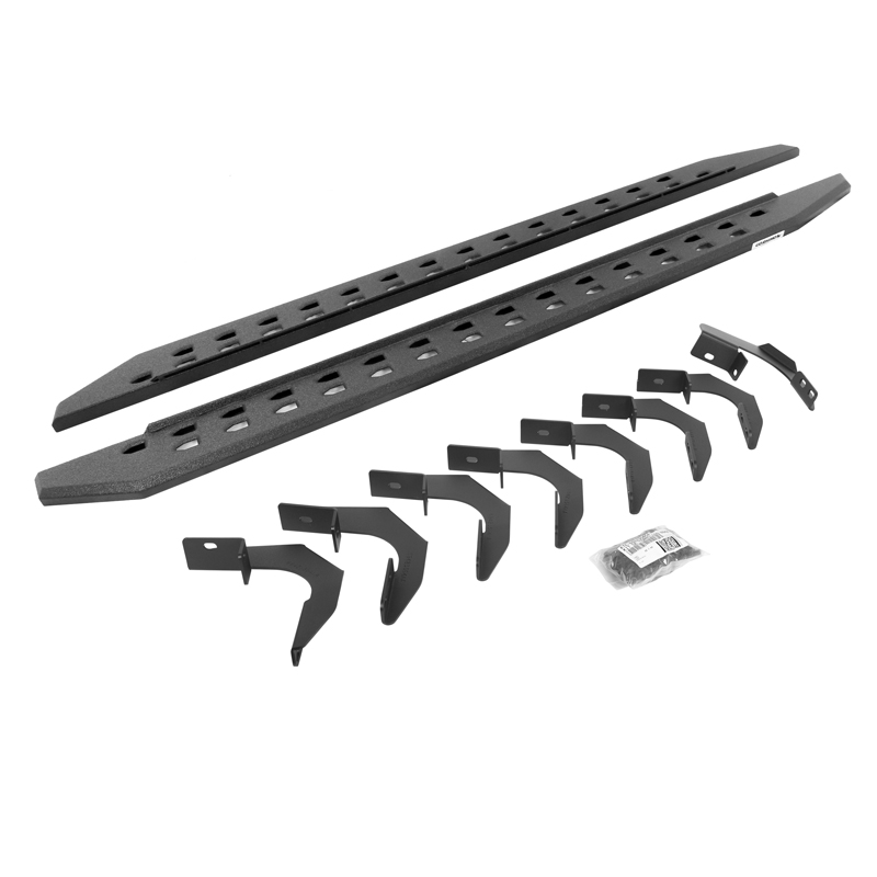 Go Rhino | RB20 Slim Line Running Boards w/ Mounting Bracket Kit - Colorado / Canyon 2.5L / 3.6L 2015