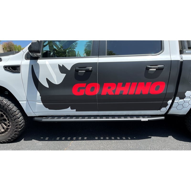 Go Rhino | RB20 Running Boards w/ Mounting Brackets Kit - Ram 1500 3.0L / 3.6L / 5.7L 2019