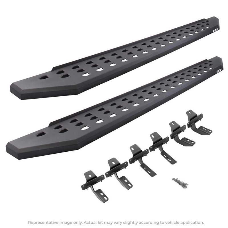 Go Rhino | RB20 Running Boards w/ Mounting Brackets Kit - 4Runner 4.0L 2014-2023
