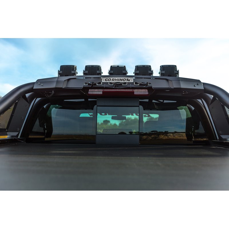 Go Rhino | Sport Bar 2.0 w/ Power Actuated Retractable Light Mount - Silverado / Sierra 1500 / Limited 2019-2022