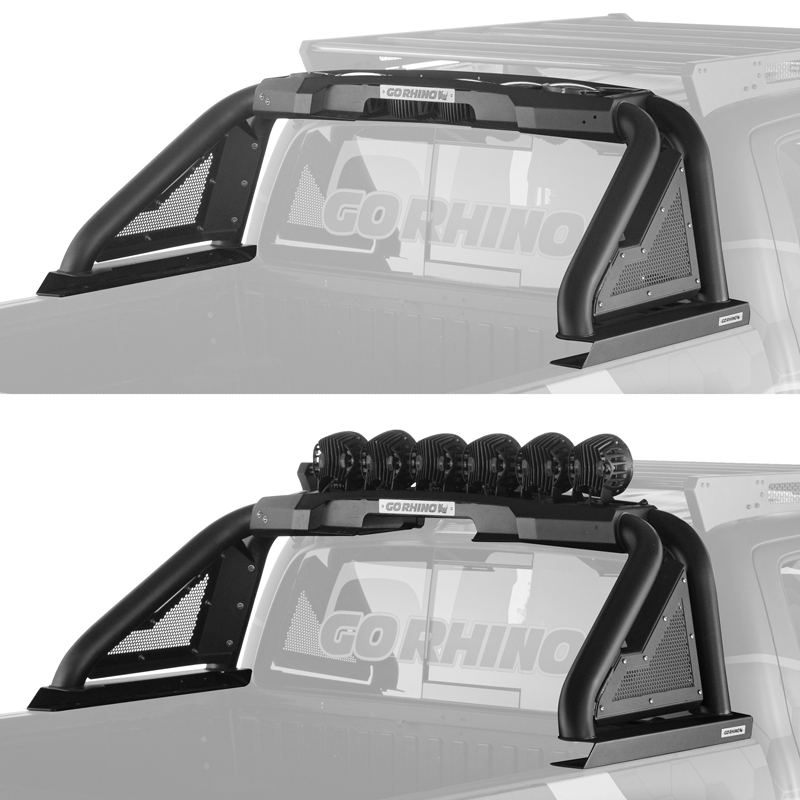Go Rhino | Sport Bar 2.0 w/ Power Actuated Retractable Light Mount - Chevrolet / Dodge / GMC 2019-2020