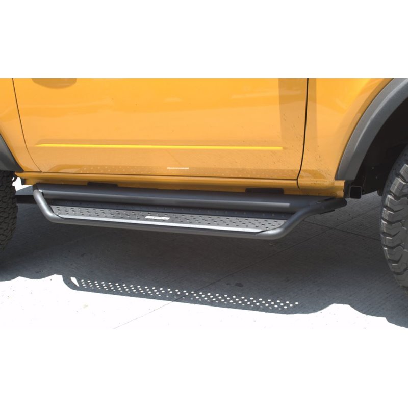 Go Rhino | Dominator Xtreme D1 Side Steps w/ Mounting Bracket Kit - Bronco 2.3T / 2.7T 2021