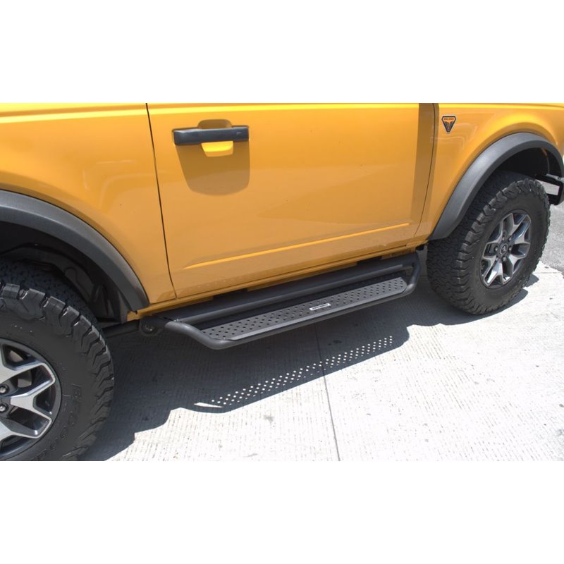 Go Rhino | Dominator Xtreme D1 Side Steps w/ Mounting Bracket Kit - Bronco 2.3T / 2.7T 2021