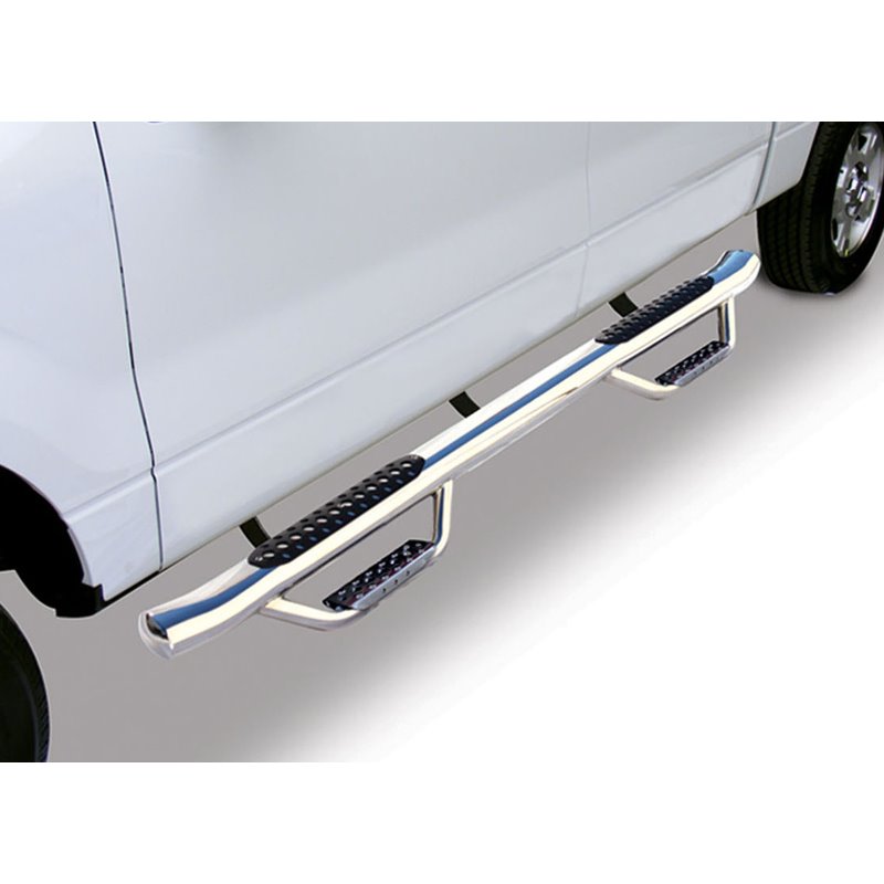 Go Rhino | Dominator D4 Cab-Length Side Steps w/ Mounting Brackets Kit - Ram 1500 2009-2014