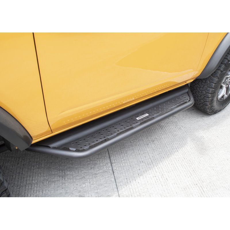 Go Rhino | Dominator Xtreme D6 Side Steps w/ Mounting Bracket Kit - Bronco 2.3T / 2.7T 2021