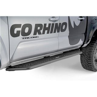 Go Rhino | Dominator Xtreme D6 Side Steps w/ Mounting Brackets Kit - Tacoma 2.7L / 4.0L 2005