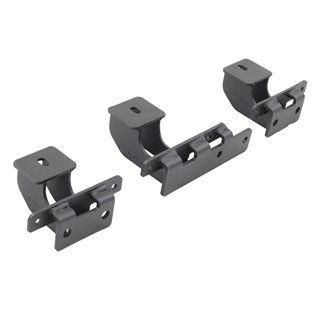 Go Rhino | Dominator Xtreme D1 D2 D6 DS DSS Side Steps - MOUNTING BRACKETS ONLY - Wrangler (JL) 2.0T / 3.6L 2018