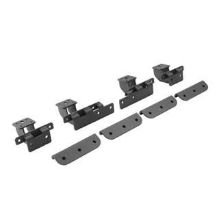 Go Rhino | Dominator Xtreme D1 D2 D6 DS DSS Side Steps - MOUNTING BRACKETS ONLY - Wrangler (JL) 2.0T / 3.6L 2018