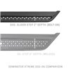 Go Rhino | Dominator Xtreme DSS Side Steps w/ Brackets Kit - Textured Black - Tundra 4.0L / 4.7L / 5.7L 2007