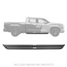 Go Rhino | Dominator Xtreme DSS Side Steps w/ Brackets Kit - Textured Black - Tundra 3.5T 2022