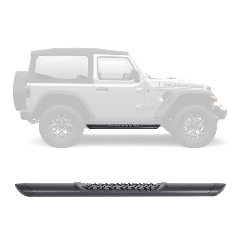 Go Rhino | V-Series V3 Aluminum Side Steps - 52" long - BOARDS ONLY - Wrangler (JK) 3.6L / 3.8L 2007-2018