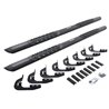 Go Rhino | V-Series V3 Aluminum Side Steps and Mounting Brackets Kit - Textured Black - Chevrolet / GMC 2014-2019