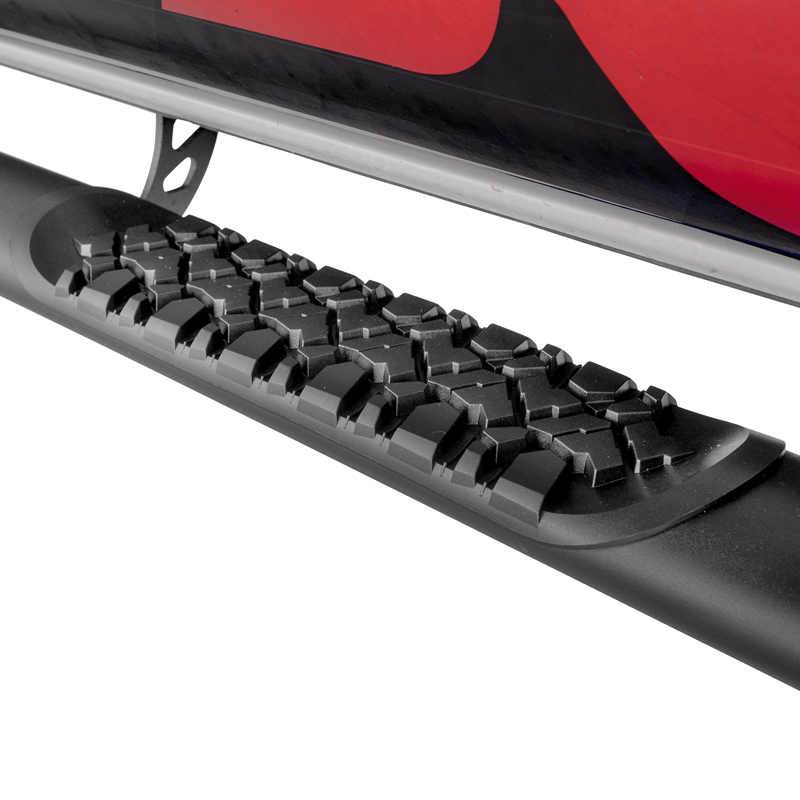 Go Rhino | V-Series V3 Aluminum Side Steps and Mounting Brackets Kit - Textured Black - Chevrolet / GMC 2019-2022