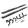 Go Rhino | V-Series V3 Aluminum Side Steps and Mounting Brackets Kit - Textured Black - Ram 1500 / Classic 2015-2019