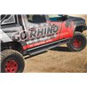 Go Rhino | V-Series V3 Aluminum Side Steps and Mounting Brackets Kit - Textured Black - Tacoma 2.7L 2005
