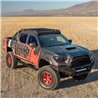 Go Rhino | V-Series V3 Aluminum Side Steps and Mounting Brackets Kit - Textured Black - Tacoma 2.7L 2005